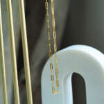 Paper Clip 4mm Gold Chain - Image 2
