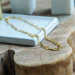 Paper Clip 4mm Gold Chain - Image 3