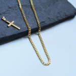 Men's Chain with Cross - Image 2