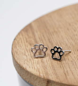 Paw Print Earrings