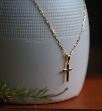 Gold Cross Necklace