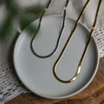 Thin Snake Bone Chains