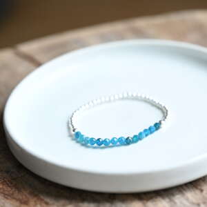 Blue Apatite Bracelet