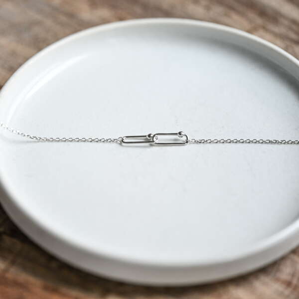 Oval Double Loop Bracelet - Image 3